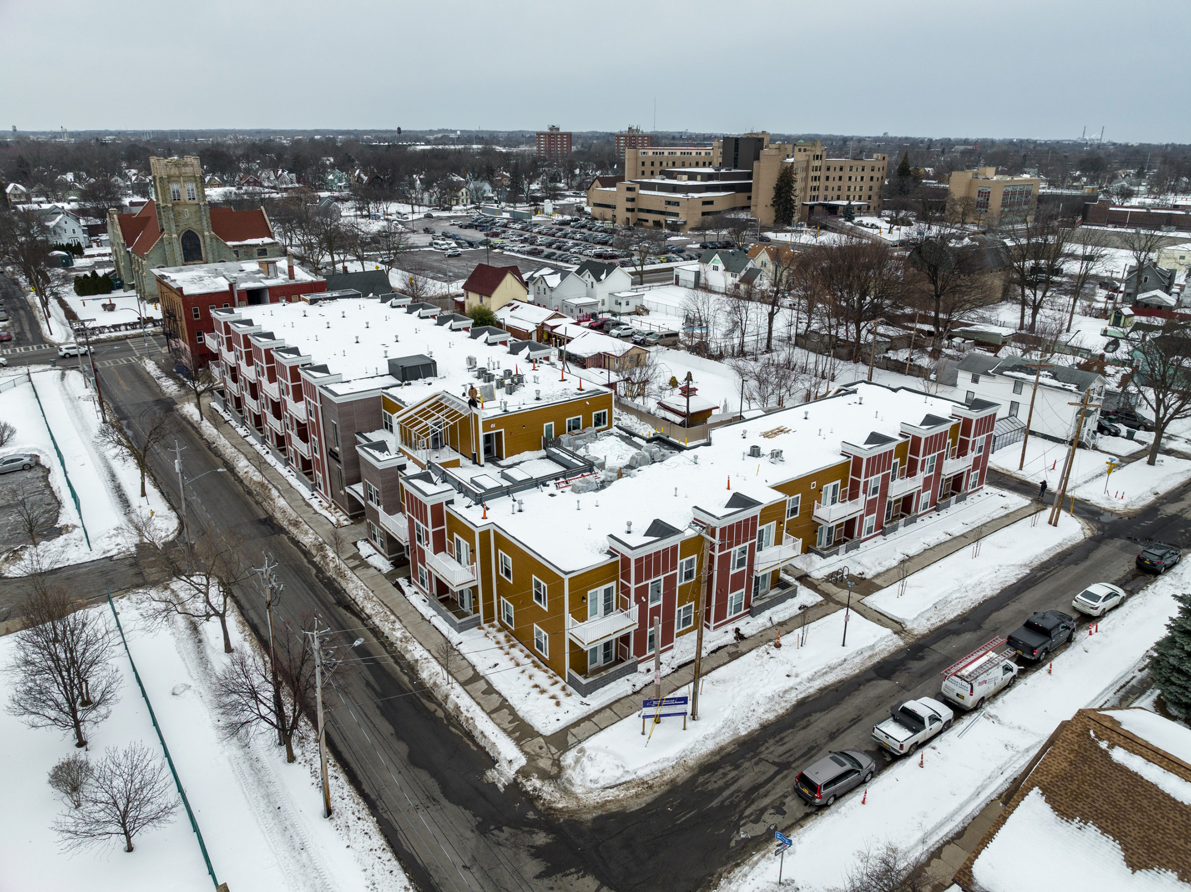 Ribbon Cutting for Zion Hill Senior Housing in Rochester SWBR