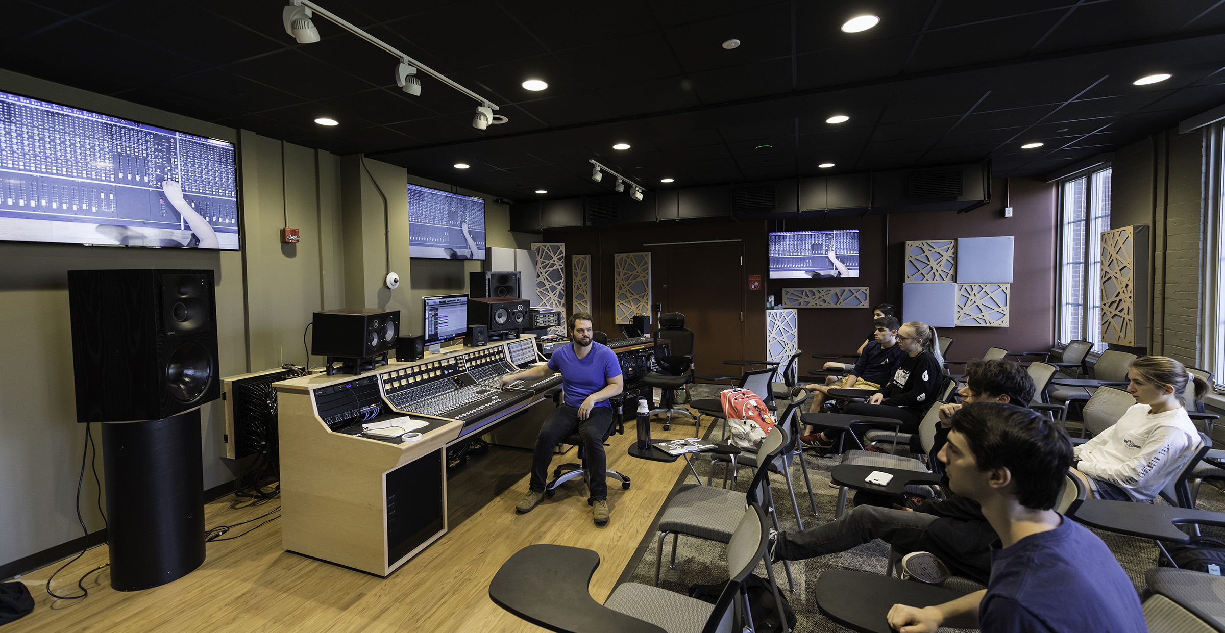 Gavett Hall Audio, Music, and Engineering Suite SWBR