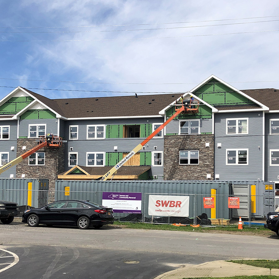 Work Continues on Providence Housing’s LaFrance Apartments in Elmira