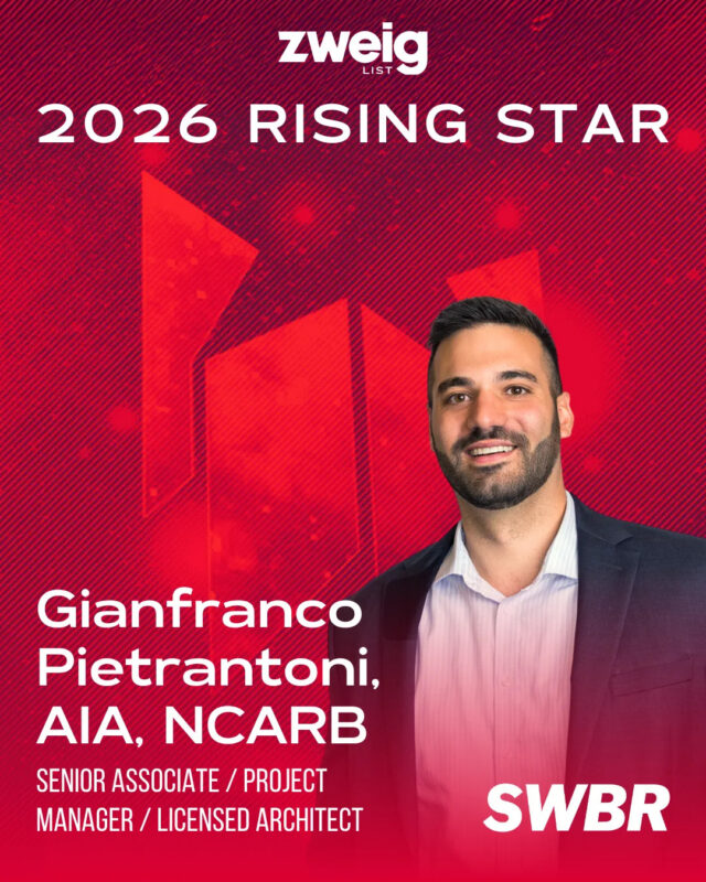 Photo of Gianfranco Pietrantoni, with text that reads: "Zweig 2026 Rising Star."